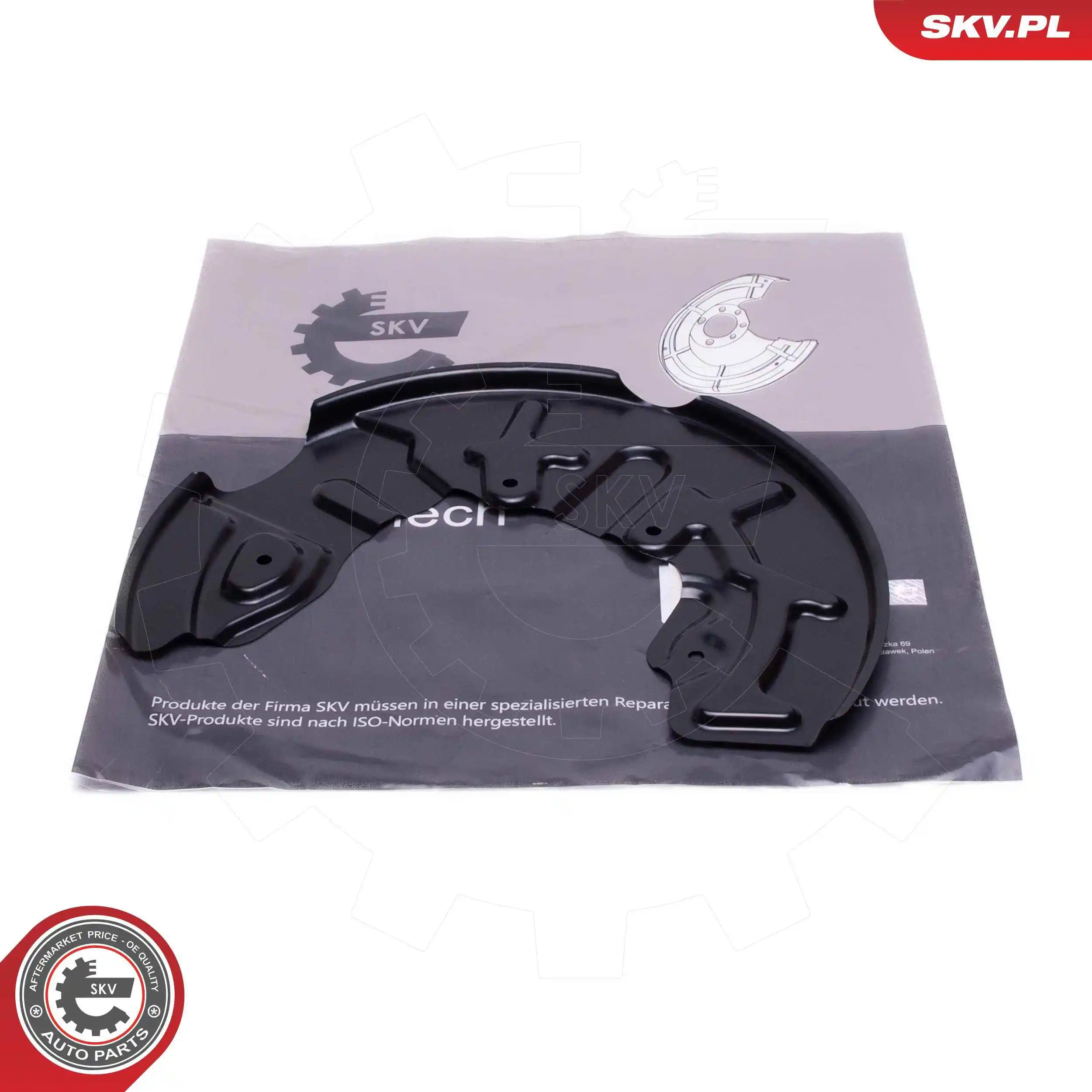 Splash Guard, brake disc
